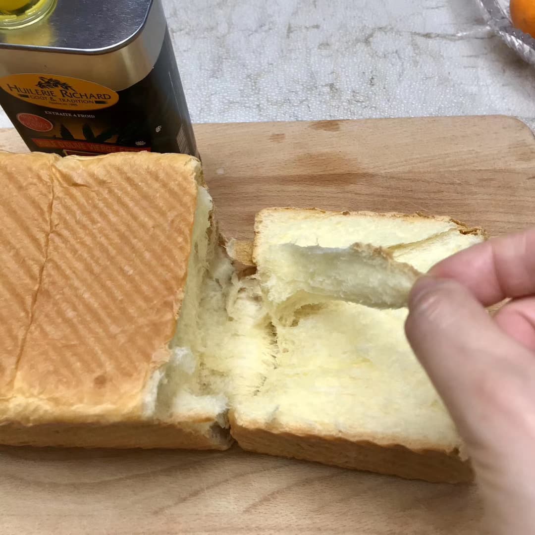 黄金手撕吐司 - 细节展示